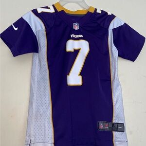 Nike NFL Minnesota Vikings #7 Christian Ponder Jersey Kids Small